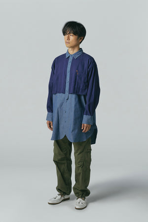 
                  
                    ギャラリービューアーに画像を読み込み、MR2101 chambray merph X ELATEとします。
                  
                